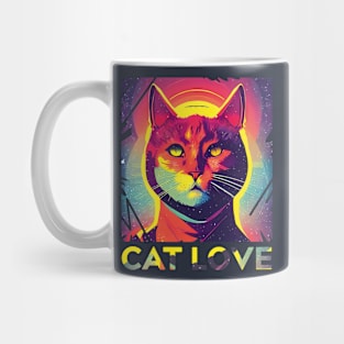 Cat love Mug